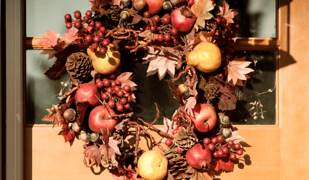 Creating A Fall-Inspired Wreath For Autumn