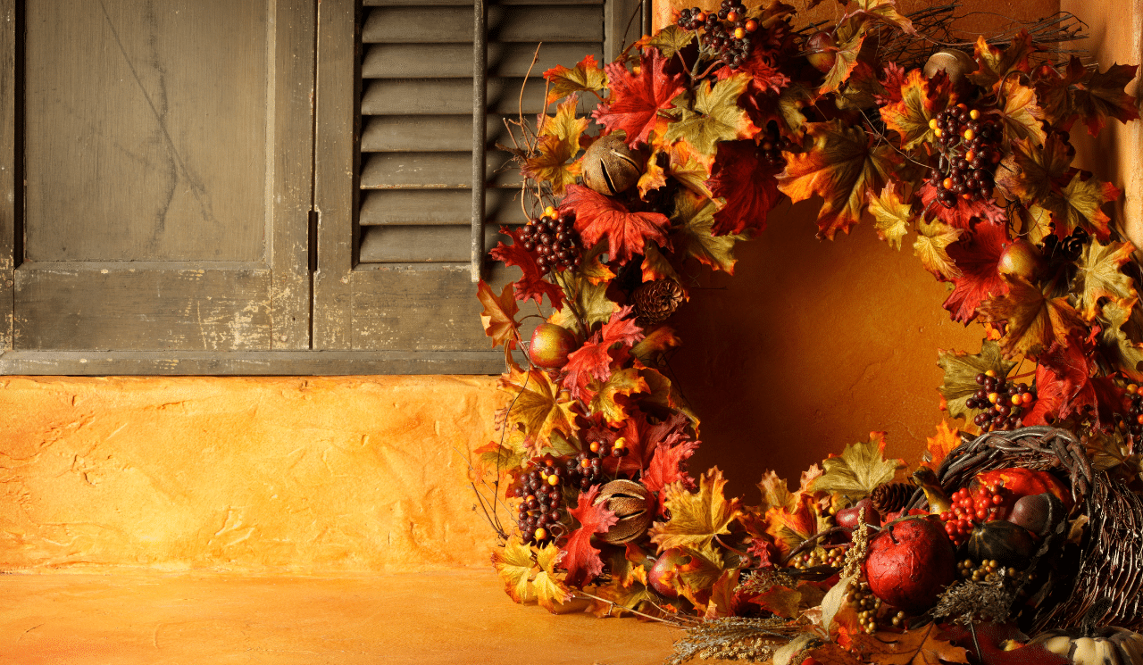 Creating A Fall-Inspired Wreath For Autumn