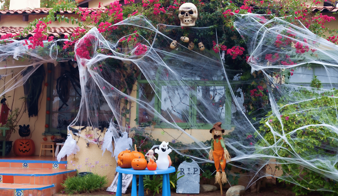 Decorating The Front Of Your Home For Halloween On A Budget